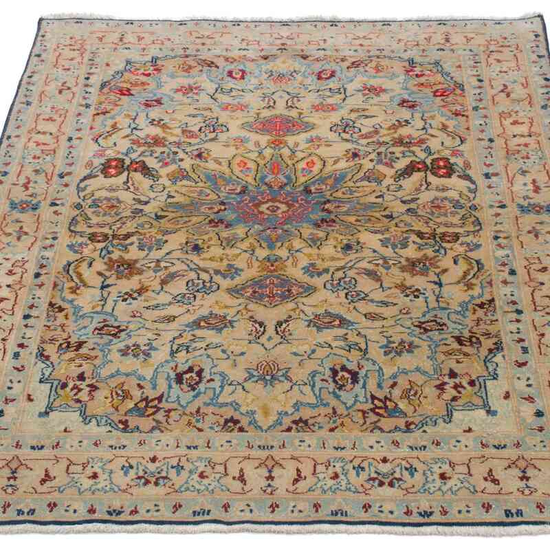 Vintage Turkish Hand-Knotted Rug - 2' 7" x 3' 5" (31" x 41") - K0055391