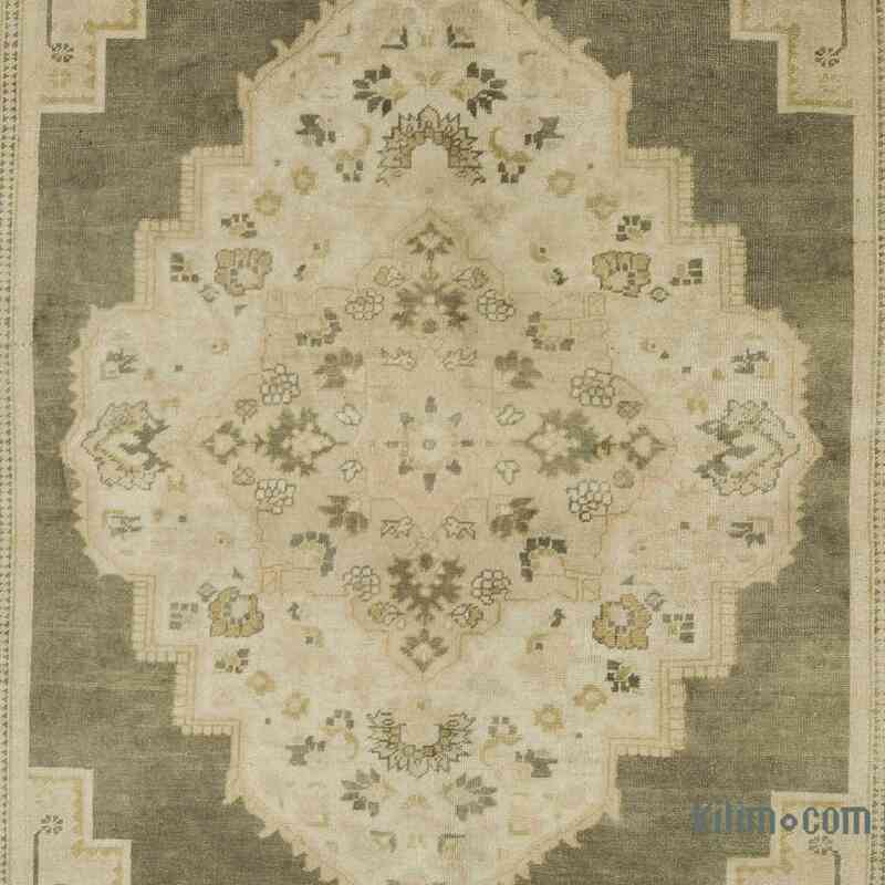 Vintage Turkish Hand-Knotted Rug - 7' 5" x 11' 9" (89" x 141") - K0055397