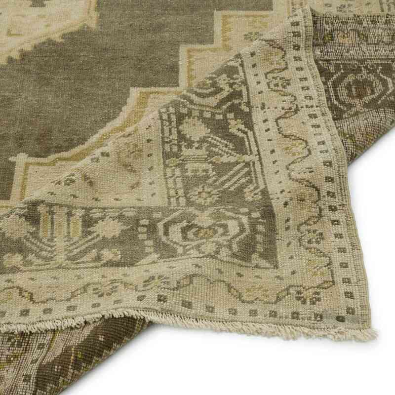 Vintage Turkish Hand-Knotted Rug - 7' 5" x 11' 9" (89" x 141") - K0055397