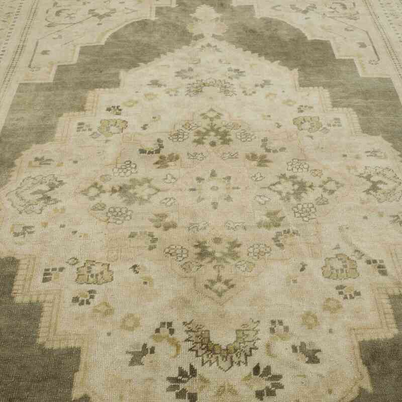 Vintage Turkish Hand-Knotted Rug - 7' 5" x 11' 9" (89" x 141") - K0055397