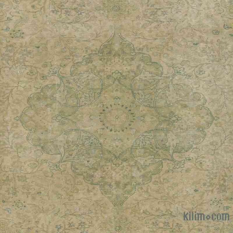 Vintage Turkish Hand-Knotted Rug - 6' 6" x 9' 7" (78" x 115") - K0055400