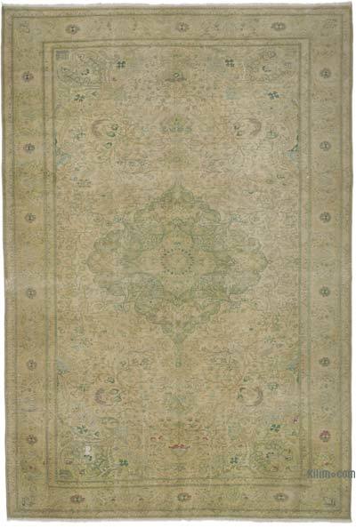 Vintage Turkish Hand-Knotted Rug - 6' 6" x 9' 7" (78" x 115")
