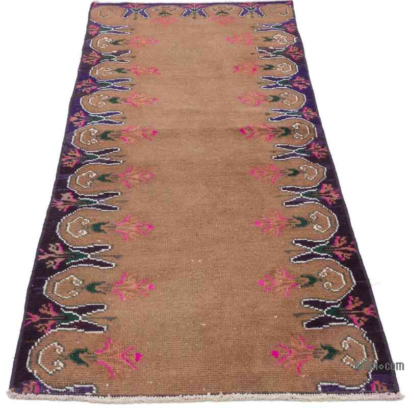 Vintage Turkish Hand-Knotted Runner - 2' 2" x 5' 9" (26 in. x 69 in.) - K0055413