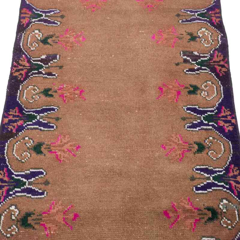 Vintage Turkish Hand-Knotted Runner - 2' 2" x 5' 9" (26 in. x 69 in.) - K0055413