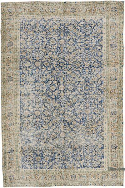 Vintage Turkish Hand-Knotted Rug - 6' 11" x 10' 6" (83 in. x 126 in.)