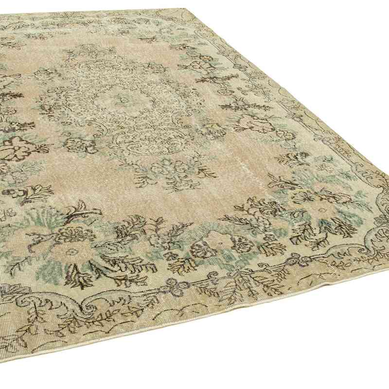 Alfombra Vintage Turca Anudada a Mano - 211 cm x 309 cm - K0055457