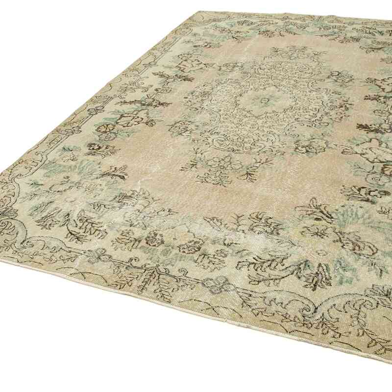 Alfombra Vintage Turca Anudada a Mano - 211 cm x 309 cm - K0055457