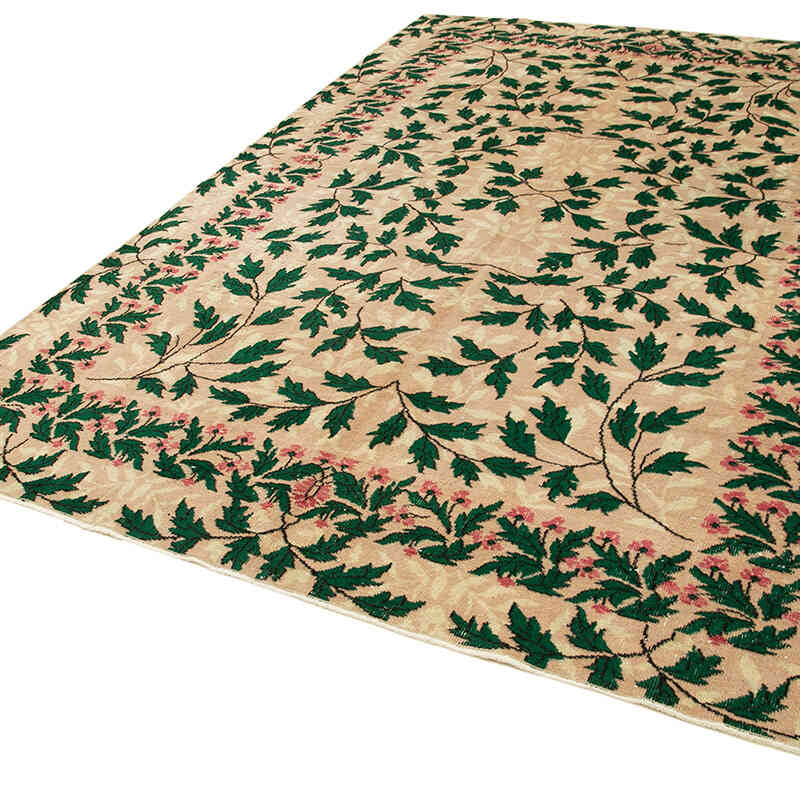 Vintage Turkish Hand-Knotted Rug - 6' 11" x 10' 2" (83" x 122") - K0055458