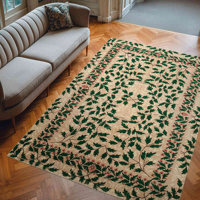 Vintage Turkish Hand-Knotted Rug - 6' 11" x 10' 2" (83" x 122") - K0055458