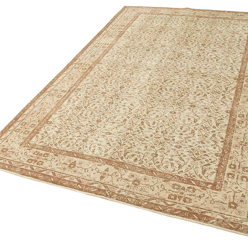 Alfombra Vintage Turca Anudada a Mano - 165 cm x 281 cm - K0055463