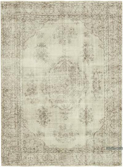 Vintage Turkish Hand-Knotted Rug - 6' 4" x 8' 3" (76 in. x 99 in.)