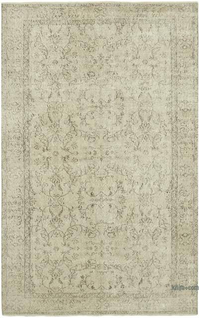 Vintage Turkish Hand-Knotted Rug - 5' 8" x 9' 1" (68 in. x 109 in.)