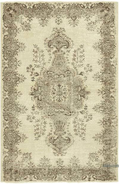 Vintage Turkish Hand-Knotted Rug - 5' 4" x 8' 5" (64 in. x 101 in.)