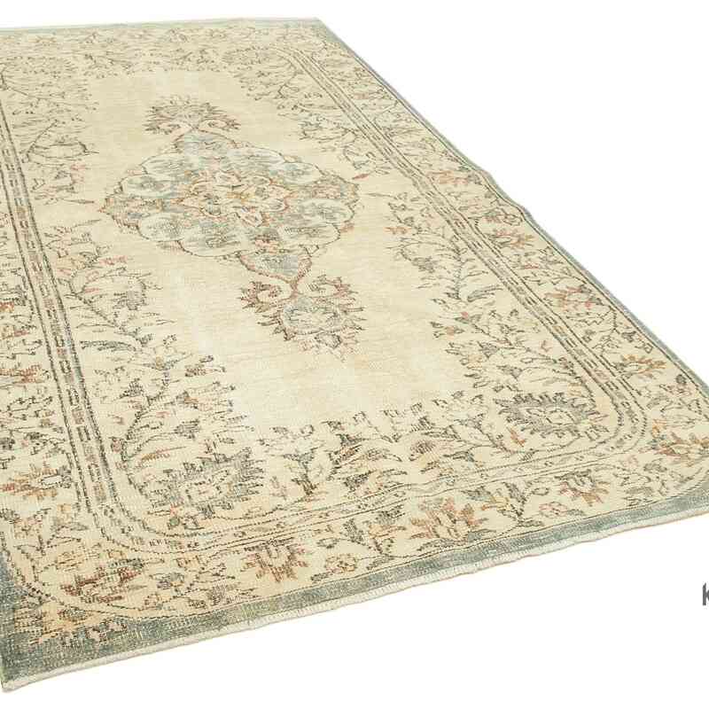 El Dokuma Vintage Halı - 163 cm x 276 cm - K0055489