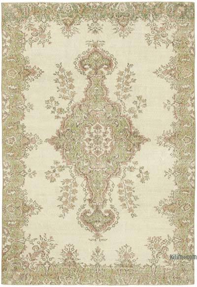 El Dokuma Vintage Halı - 210 cm x 305 cm
