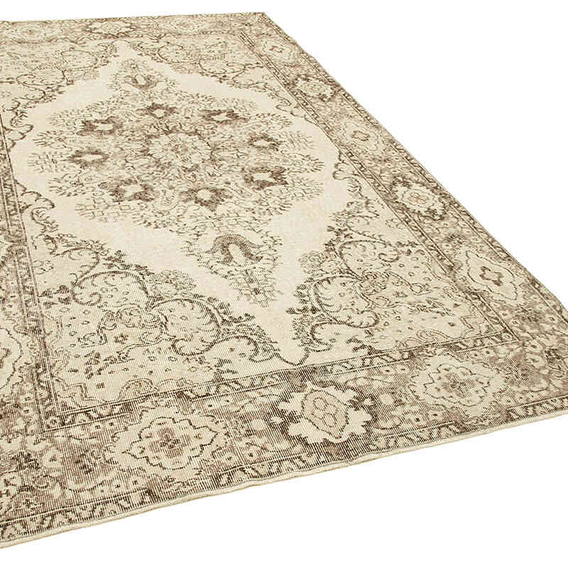 Alfombra Vintage Turca Anudada a Mano - 168 cm x 286 cm - K0055497