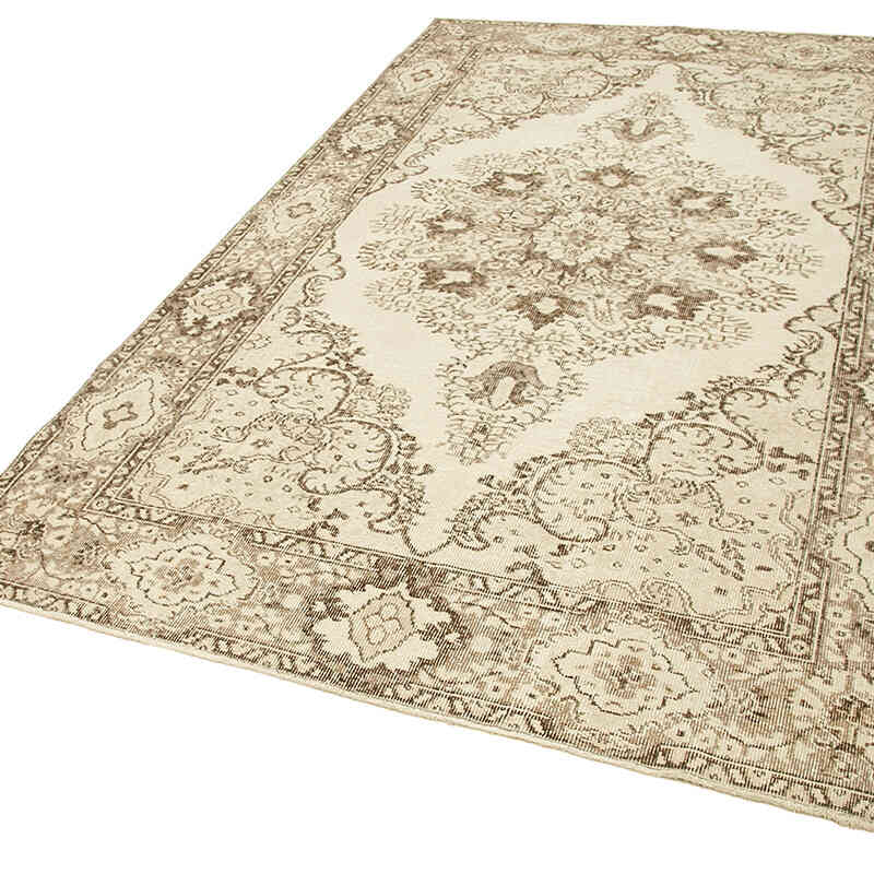 Alfombra Vintage Turca Anudada a Mano - 168 cm x 286 cm - K0055497