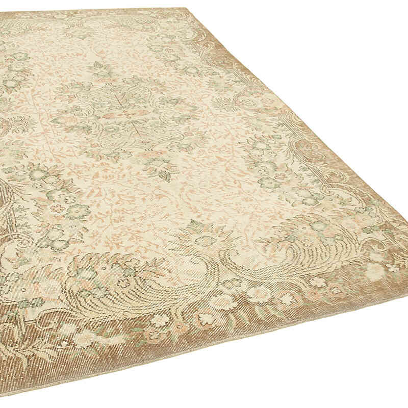El Dokuma Vintage Halı - 164 cm x 289 cm - K0055509