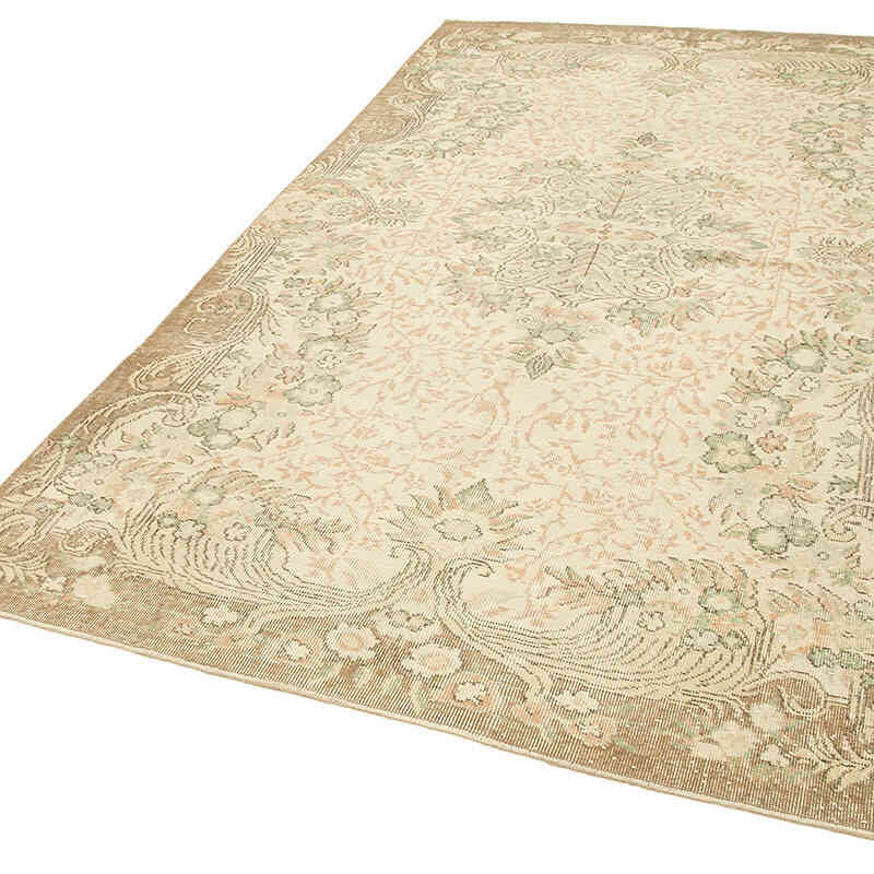 El Dokuma Vintage Halı - 164 cm x 289 cm - K0055509