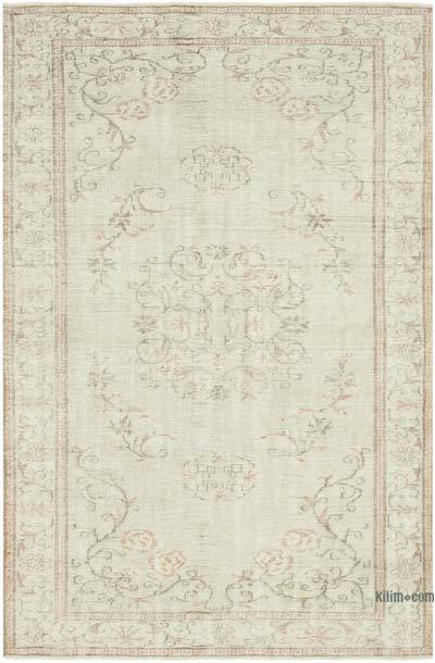 Vintage Turkish Hand-Knotted Rug - 5' 11" x 8' 11" (71 in. x 107 in.)