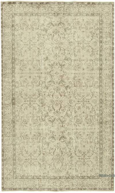 Vintage Turkish Hand-Knotted Rug - 5' 5" x 8' 11" (65 in. x 107 in.)