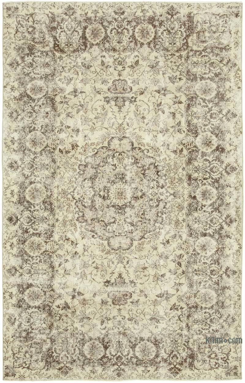 Vintage Turkish Hand-Knotted Rug - 6' 11" x 10' 10" (83 in. x 130 in.) - K0055521