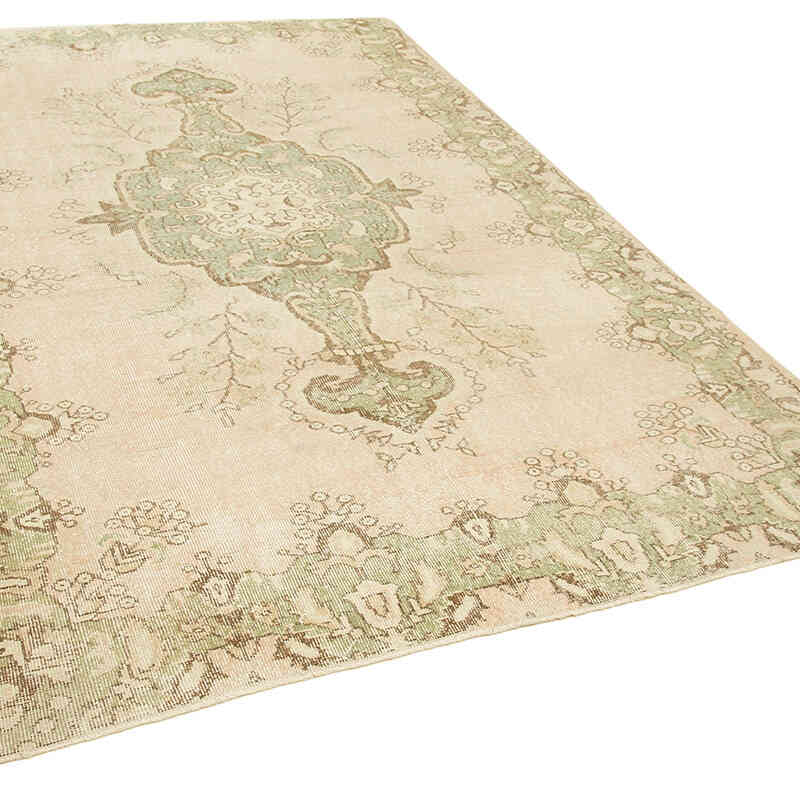 Vintage Turkish Hand-Knotted Rug - 6' 3" x 9' 5" (75" x 113") - K0055526