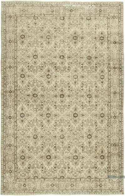 Vintage Turkish Hand-Knotted Rug - 6' 9" x 10' 10" (81 in. x 130 in.)