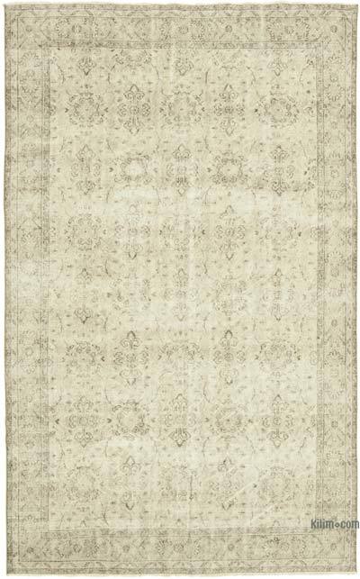 Vintage Turkish Hand-Knotted Rug - 6' 8" x 10' 7" (80 in. x 127 in.)