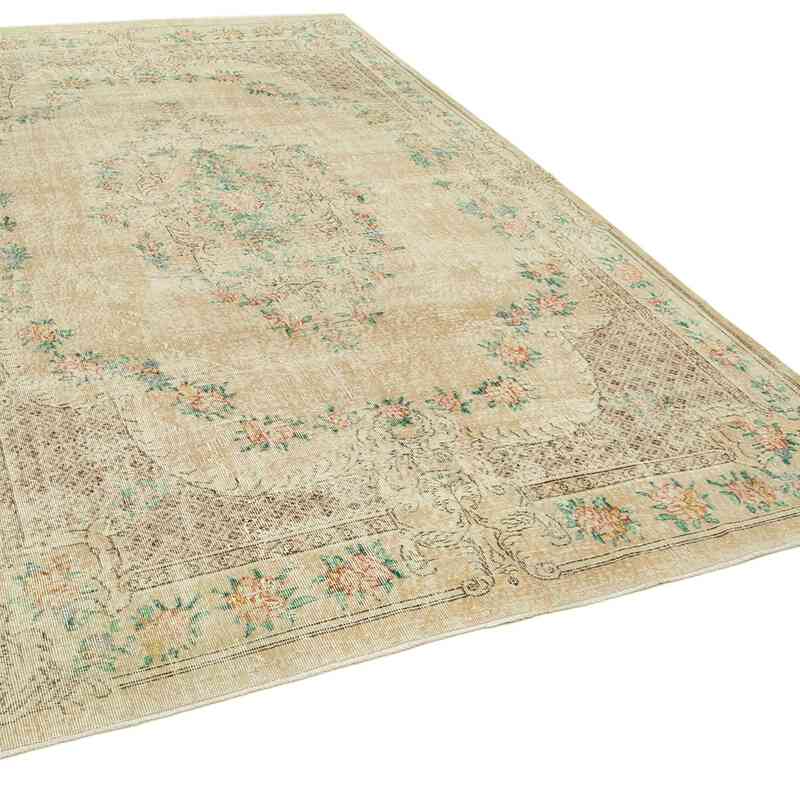 Vintage Turkish Hand-Knotted Rug - 6' 10" x 11' 1" (82 in. x 133 in.) - K0055536