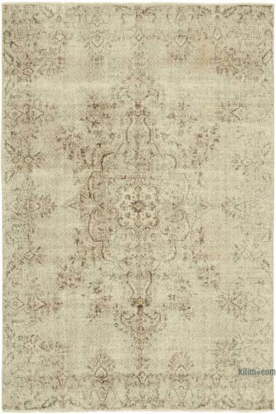 Vintage Turkish Hand-Knotted Rug - 7'  x 10' 8" (84 in. x 128 in.)