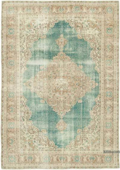Vintage Turkish Hand-Knotted Rug - 7'  x 10' 4" (84 in. x 124 in.)