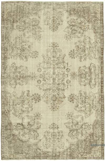 Vintage Turkish Hand-Knotted Rug - 7'  x 10' 8" (84 in. x 128 in.)