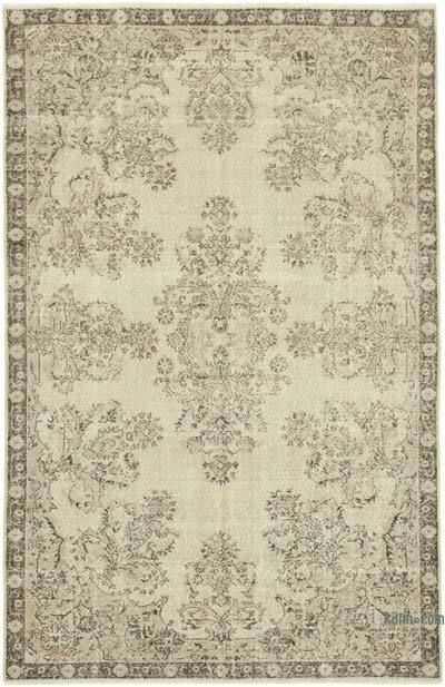 Vintage Turkish Hand-Knotted Rug - 6' 9" x 10' 5" (81 in. x 125 in.)