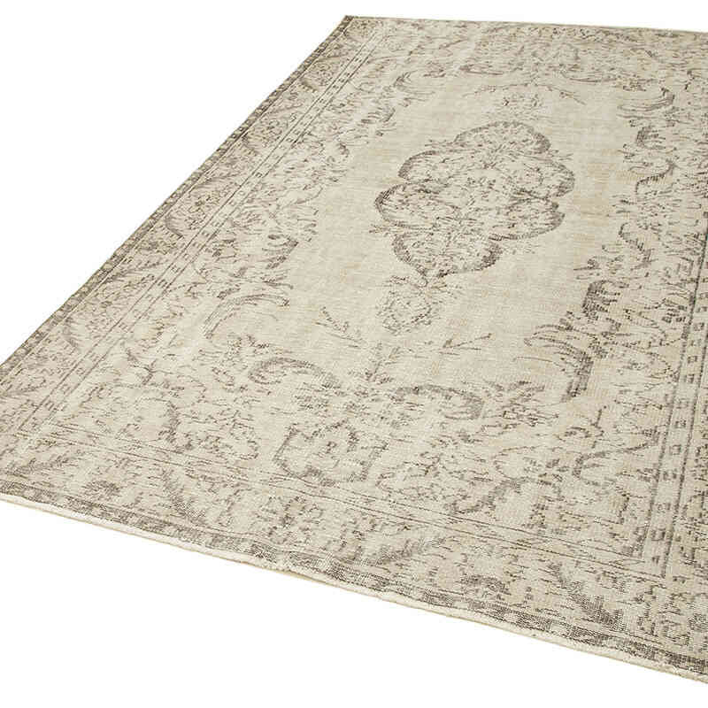 Vintage Turkish Hand-Knotted Rug - 5' 7" x 9' 7" (67" x 115") - K0055558