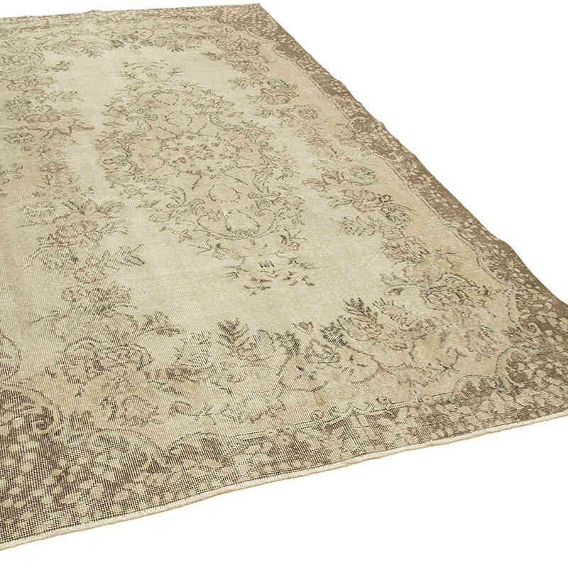 Alfombra Vintage Turca Anudada a Mano - 177 cm x 300 cm - K0055560