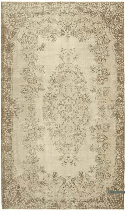 Alfombra Vintage Turca Anudada a Mano - 177 cm x 300 cm