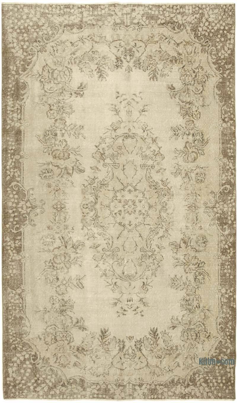 Alfombra Vintage Turca Anudada a Mano - 177 cm x 300 cm - K0055560