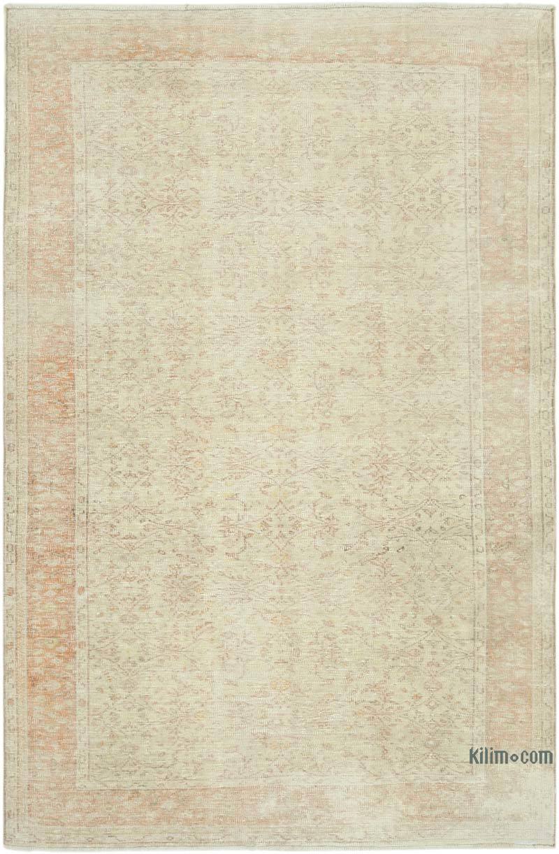 Vintage Turkish Hand-Knotted Rug - 5' 5" x 9' 5" (65 in. x 113 in.) - K0055564