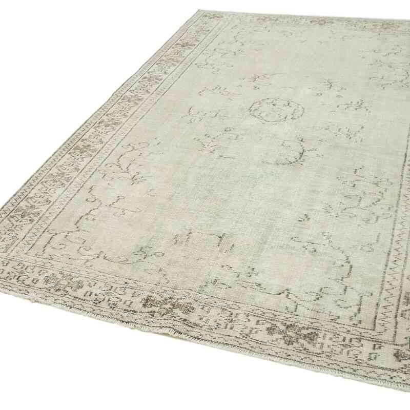 Vintage Turkish Hand-Knotted Rug - 5' 6" x 8' 5" (66 in. x 101 in.) - K0055565