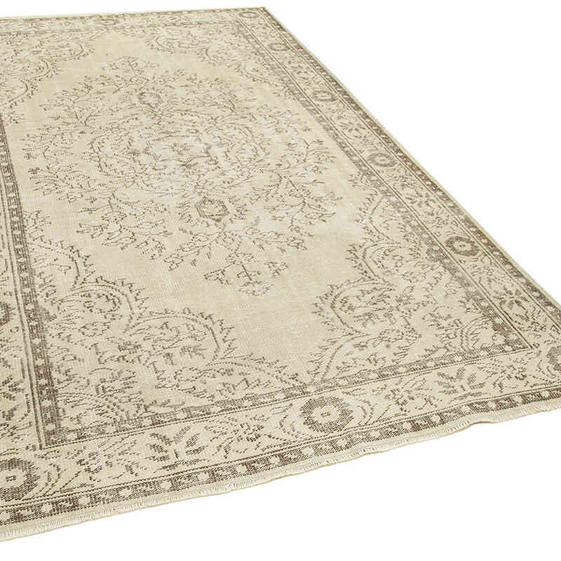 Alfombra Vintage Turca Anudada a Mano - 175 cm x 286 cm - K0055573