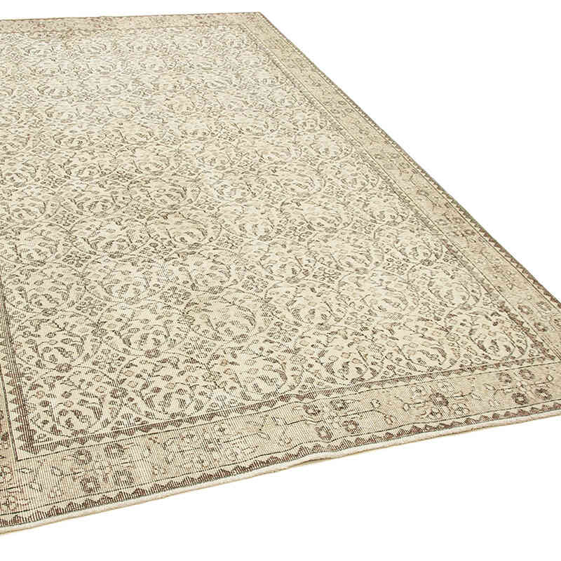 Alfombra Vintage Turca Anudada a Mano - 171 cm x 285 cm - K0055576