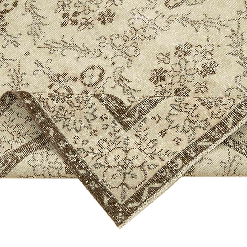 Alfombra Vintage Turca Anudada a Mano - 163 cm x 278 cm - K0055584