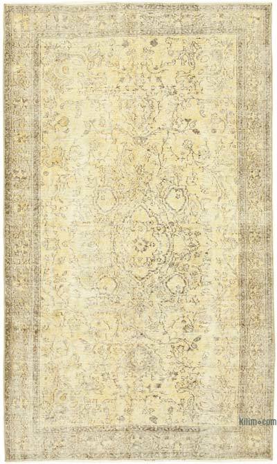 Vintage Turkish Hand-Knotted Rug - 5' 1" x 8' 8" (61 in. x 104 in.)