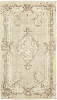 Vintage Turkish Hand-Knotted Rug - 5' 10" x 10' 4" (70" x 124")