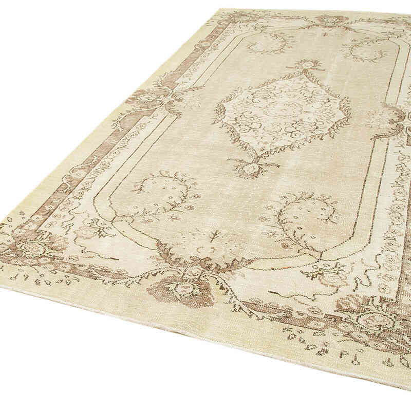 El Dokuma Vintage Halı - 177 cm x 314 cm - K0055590