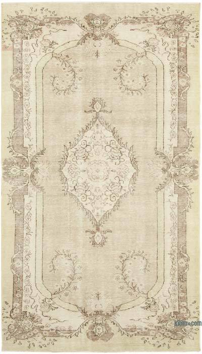 Alfombra Vintage Turca Anudada a Mano - 177 cm x 314 cm