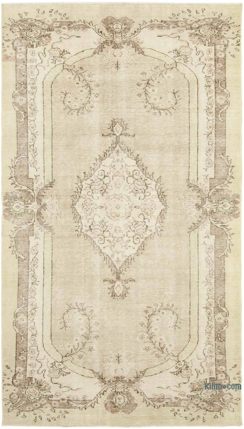 El Dokuma Vintage Halı - 177 cm x 314 cm - K0055590