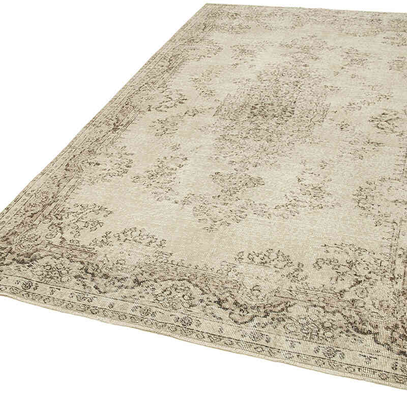 Vintage Turkish Hand-Knotted Rug - 5' 7" x 9'  (67" x 108") - K0055596