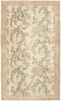 El Dokuma Vintage Halı - 147 cm x 246 cm